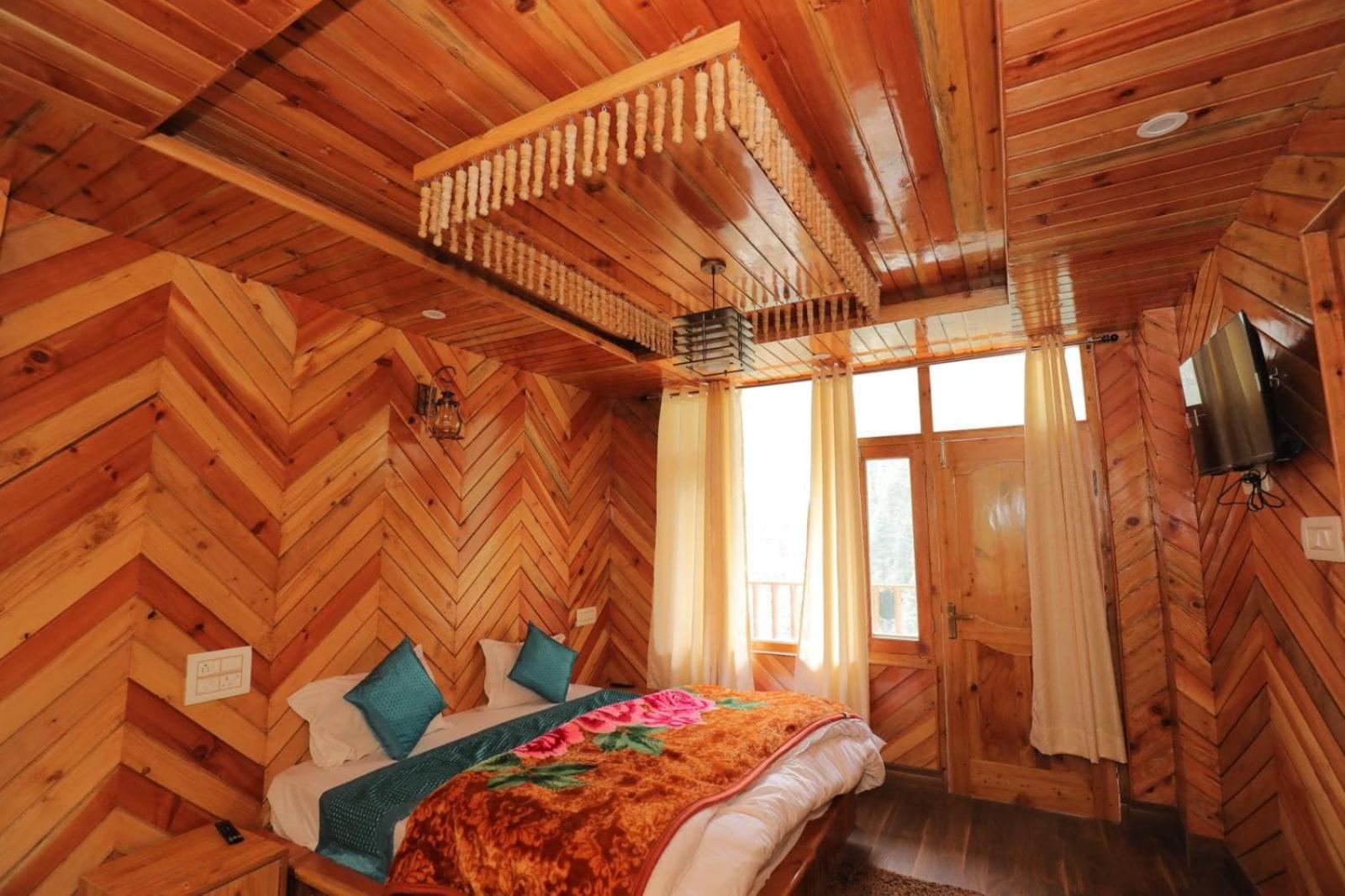 Shangri-La Rooms & Restaurant Kasol Exterior foto